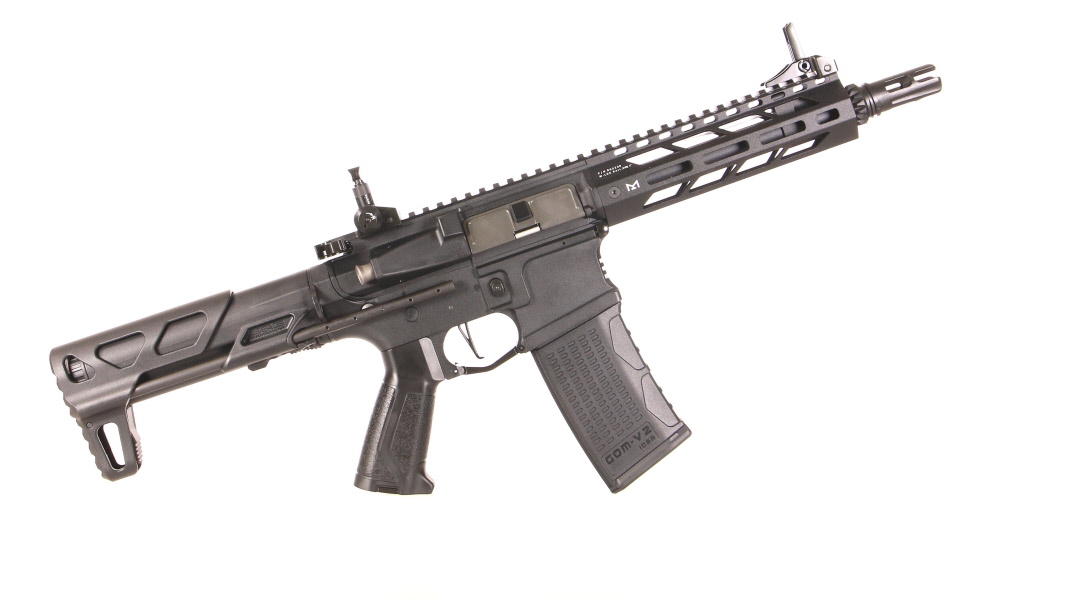 Fusil G&G CM16 SRS M-Lok PDW AEG Guay Guay Noir - EGC-16P-RSM-BNB-NCM